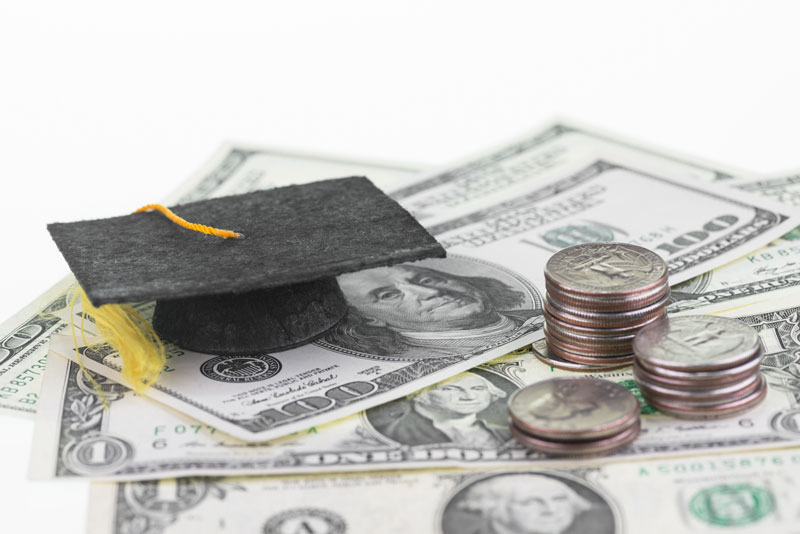 financially secure during college